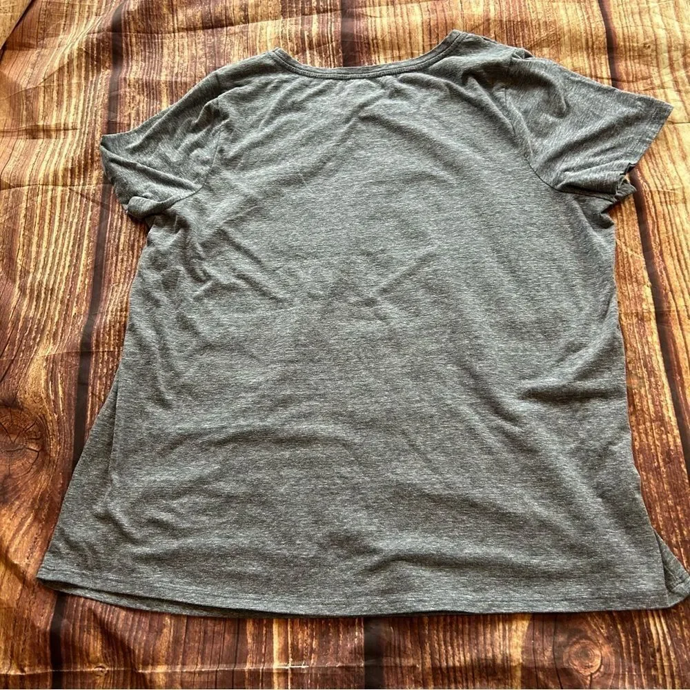 Women’s Lane Bryant Living My Best Life Floral Blue Top size 18/20 - Picture 6 of 6